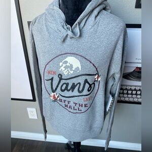 Vans hoodie crop size L Skull